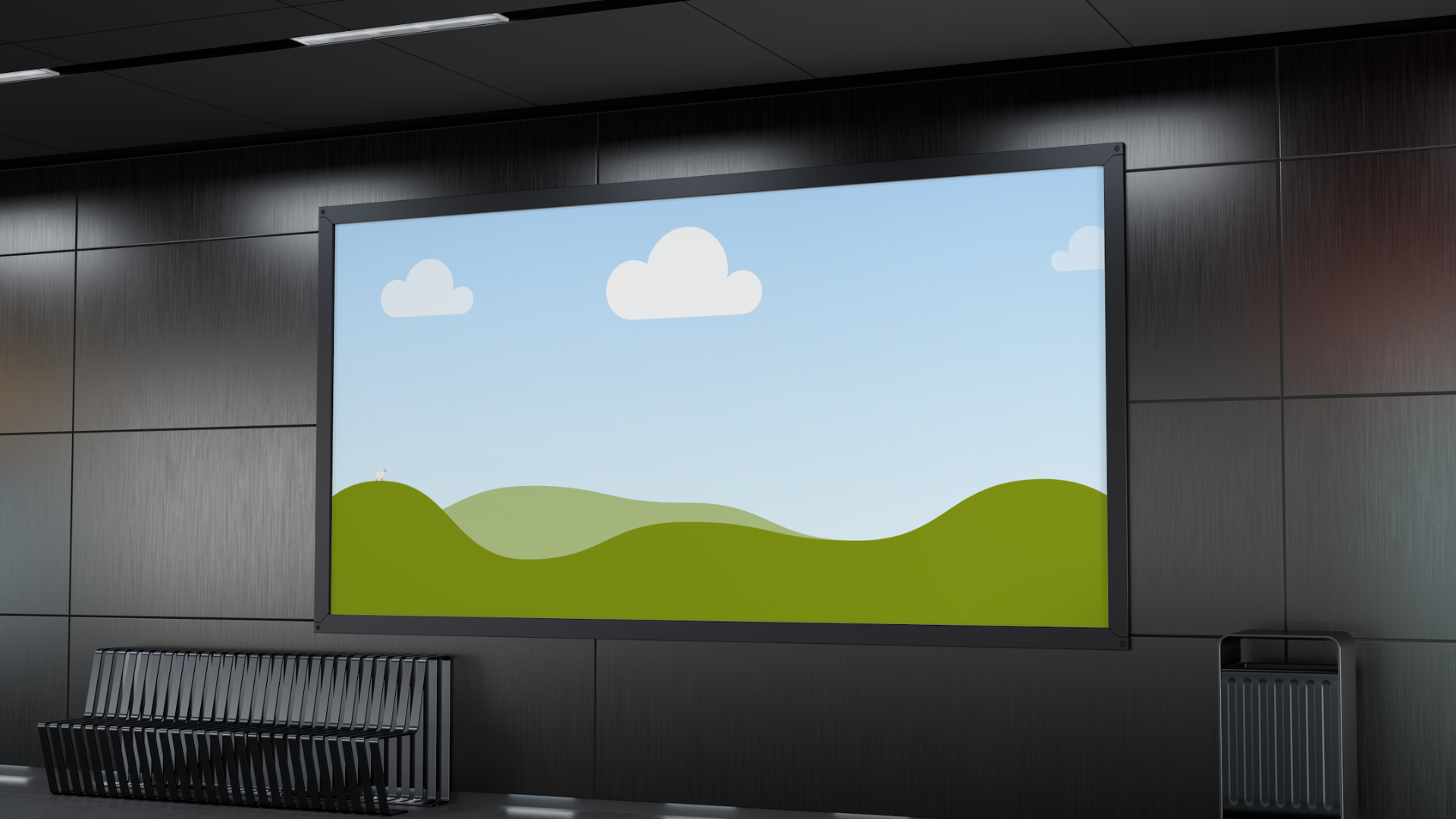 Mockup signalétique — déclinaison 02