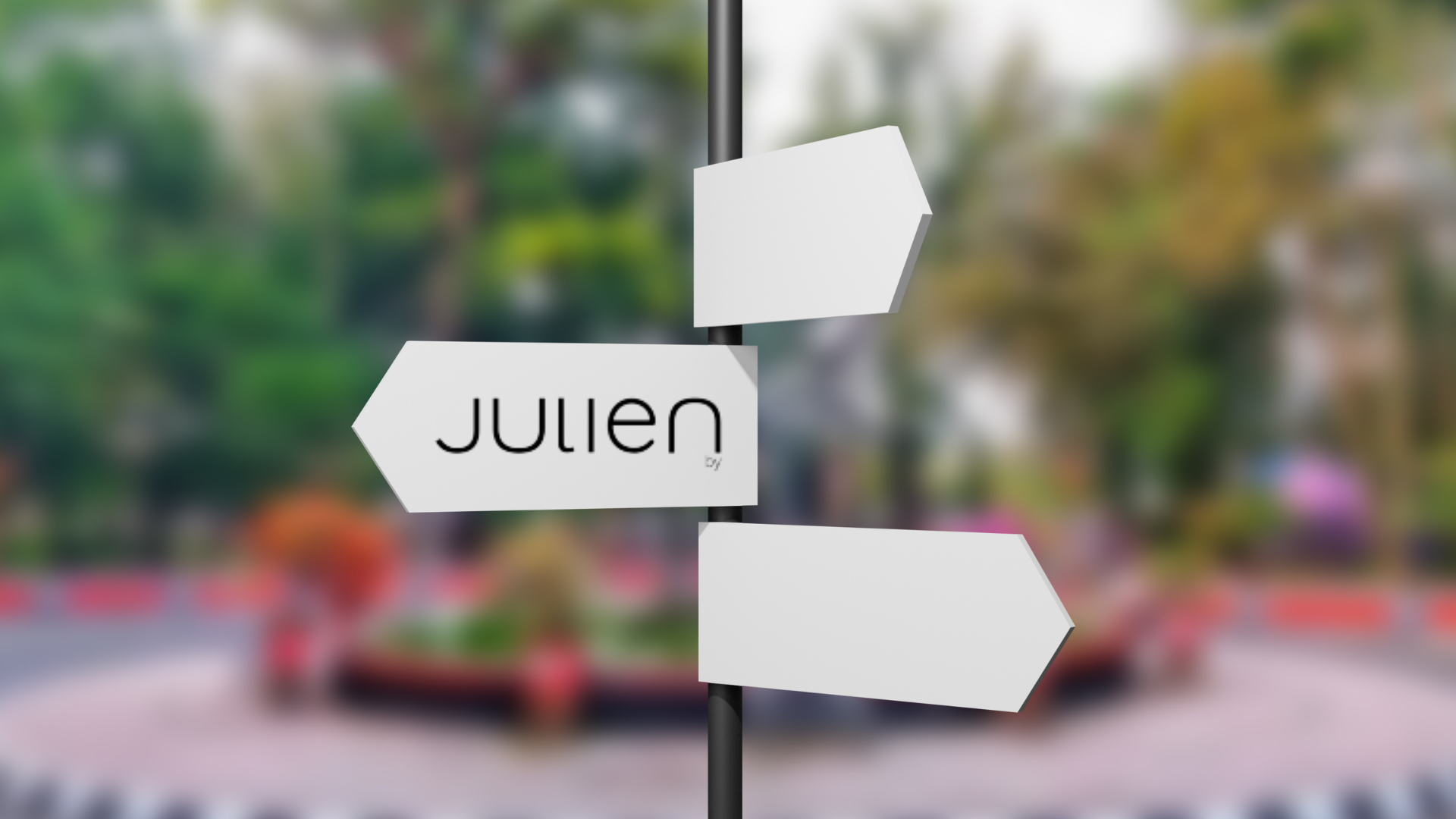 Mockup signalétique — déclinaison 04