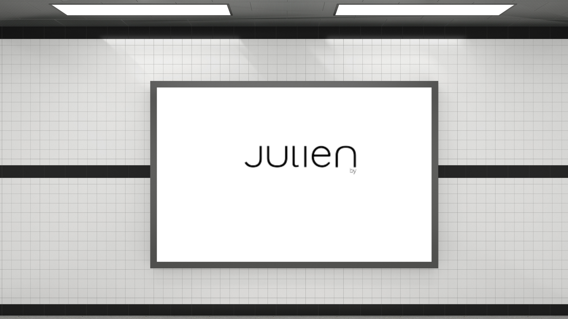 Mockup signalétique — déclinaison 09