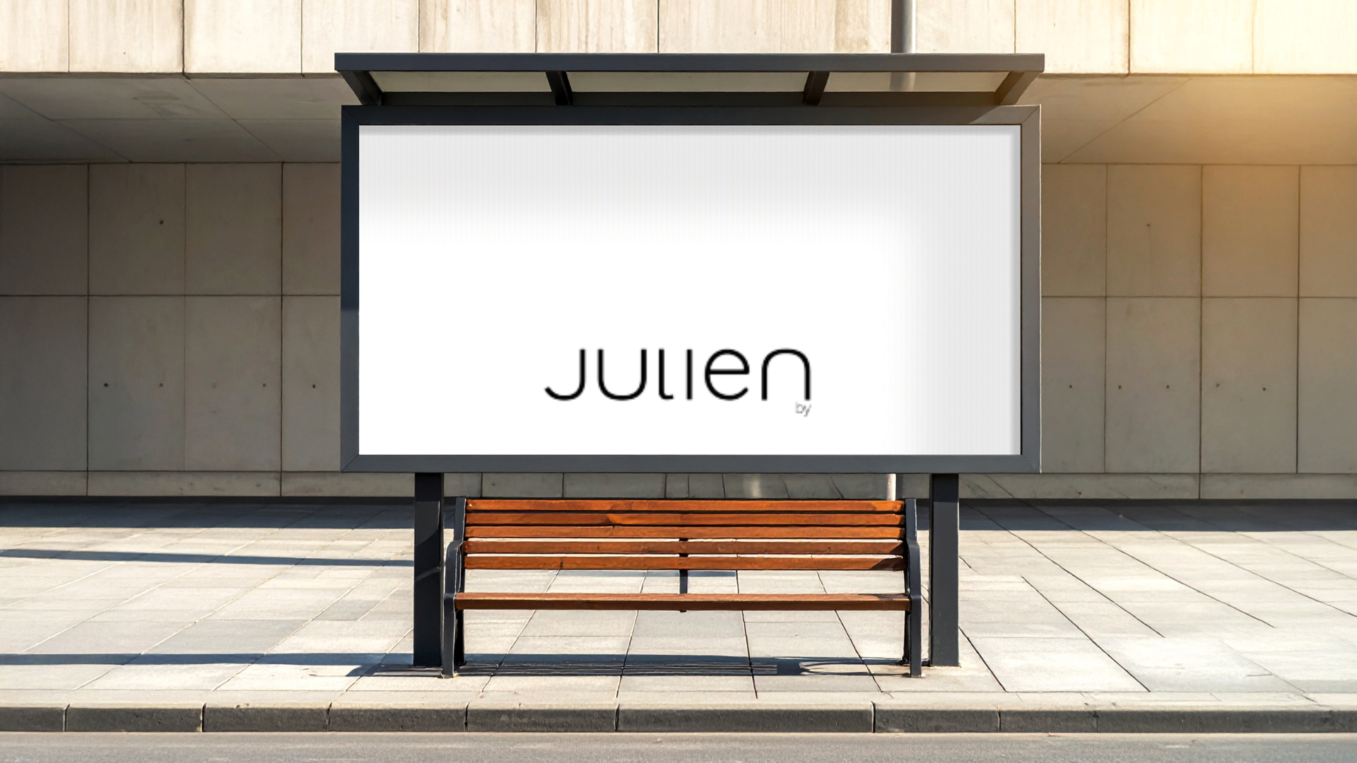 Mockup signalétique — déclinaison 16